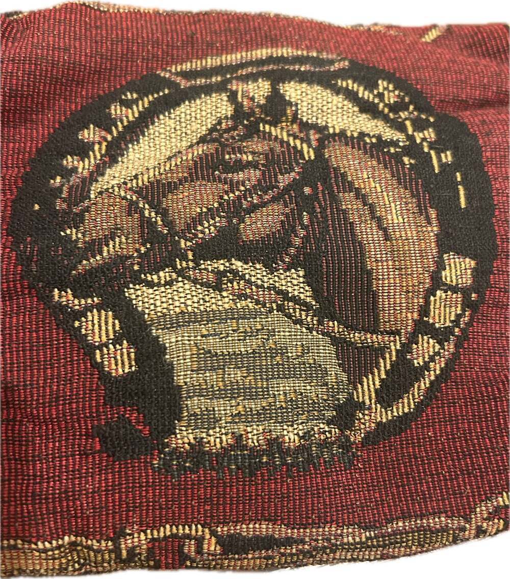 Gloria Rae Vintage Equestrian Tapestry Horse Motif Zippered Pouch Case - Picture 2 of 13
